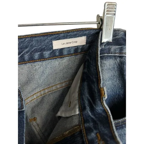 FRAME Le Jane Crop in Northville EUC Size 30 $298 MSRP High Rise