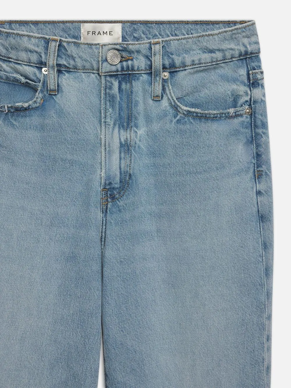 Frame Le Jane Wide Leg Jeans in Ziggy
