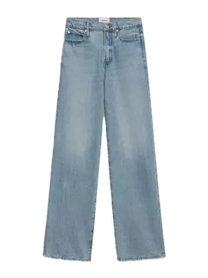 Frame Le Jane Wide Leg Jeans in Ziggy