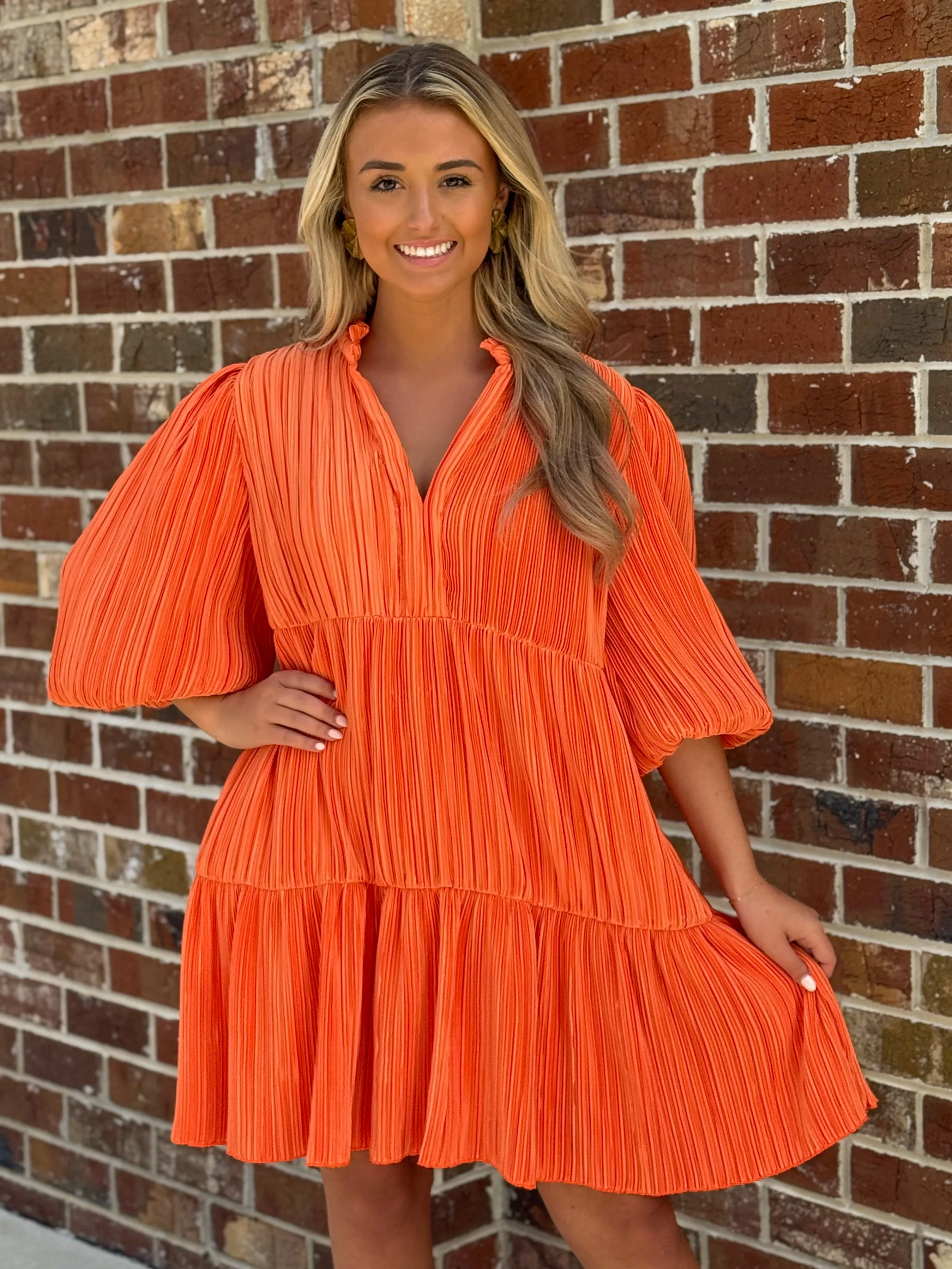 Frankie Dress (Coral)