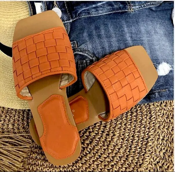 Freedom Orange Sandals