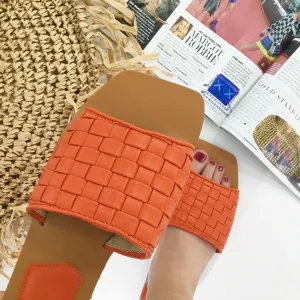 Freedom Orange Sandals
