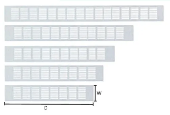 Furniture Ventilation Aluminium Grill Cover