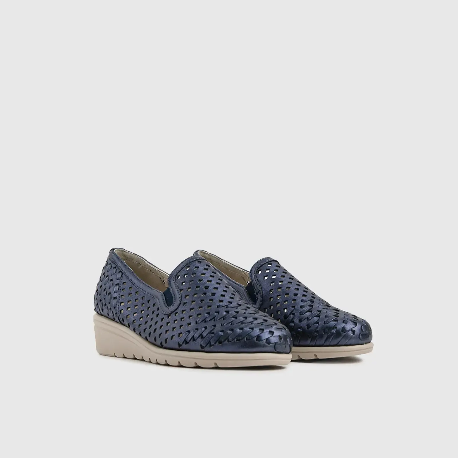 Geena Comfort Wedge - 01320 Navy