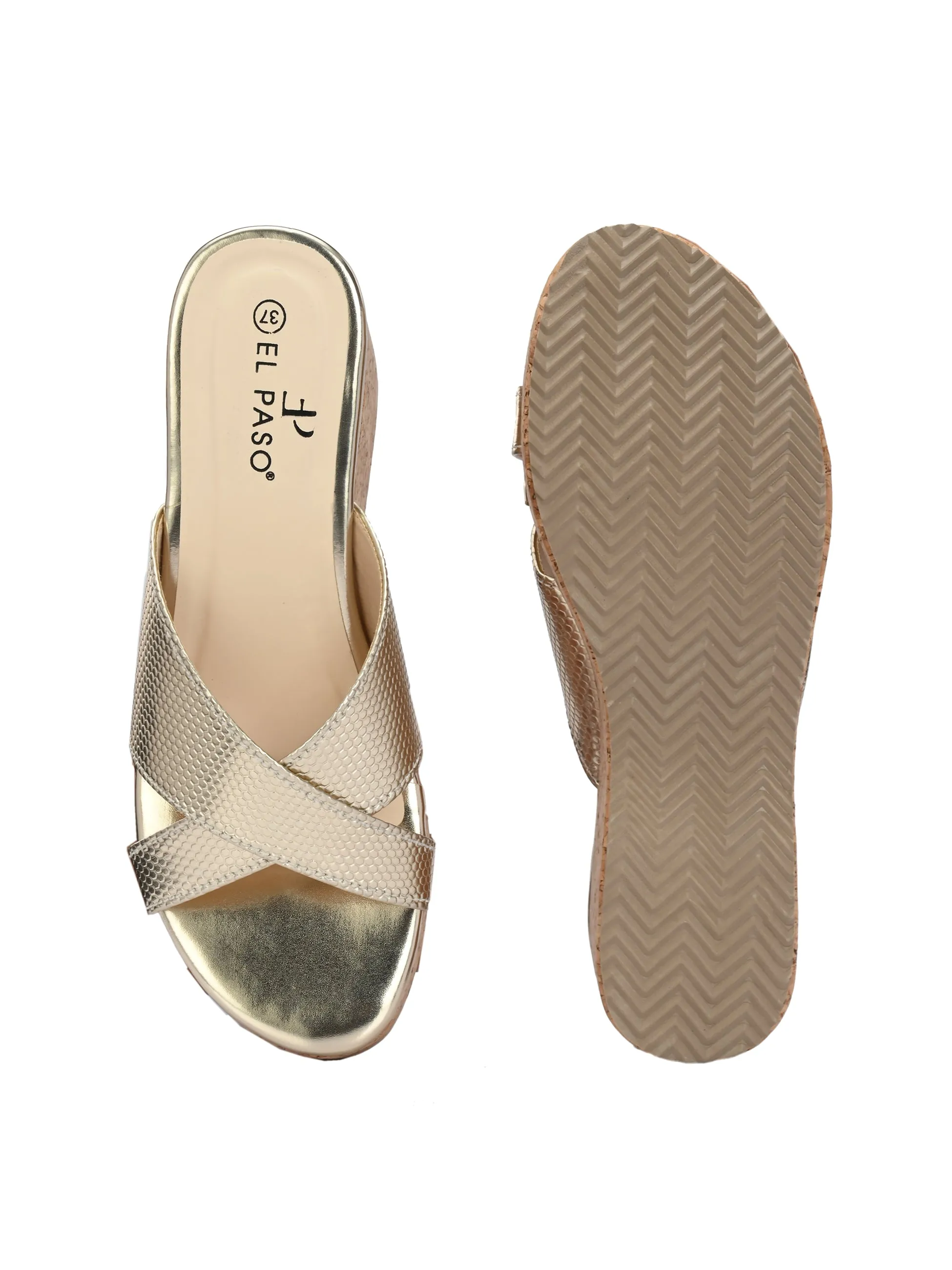 Gilded Harmony Platform For Women