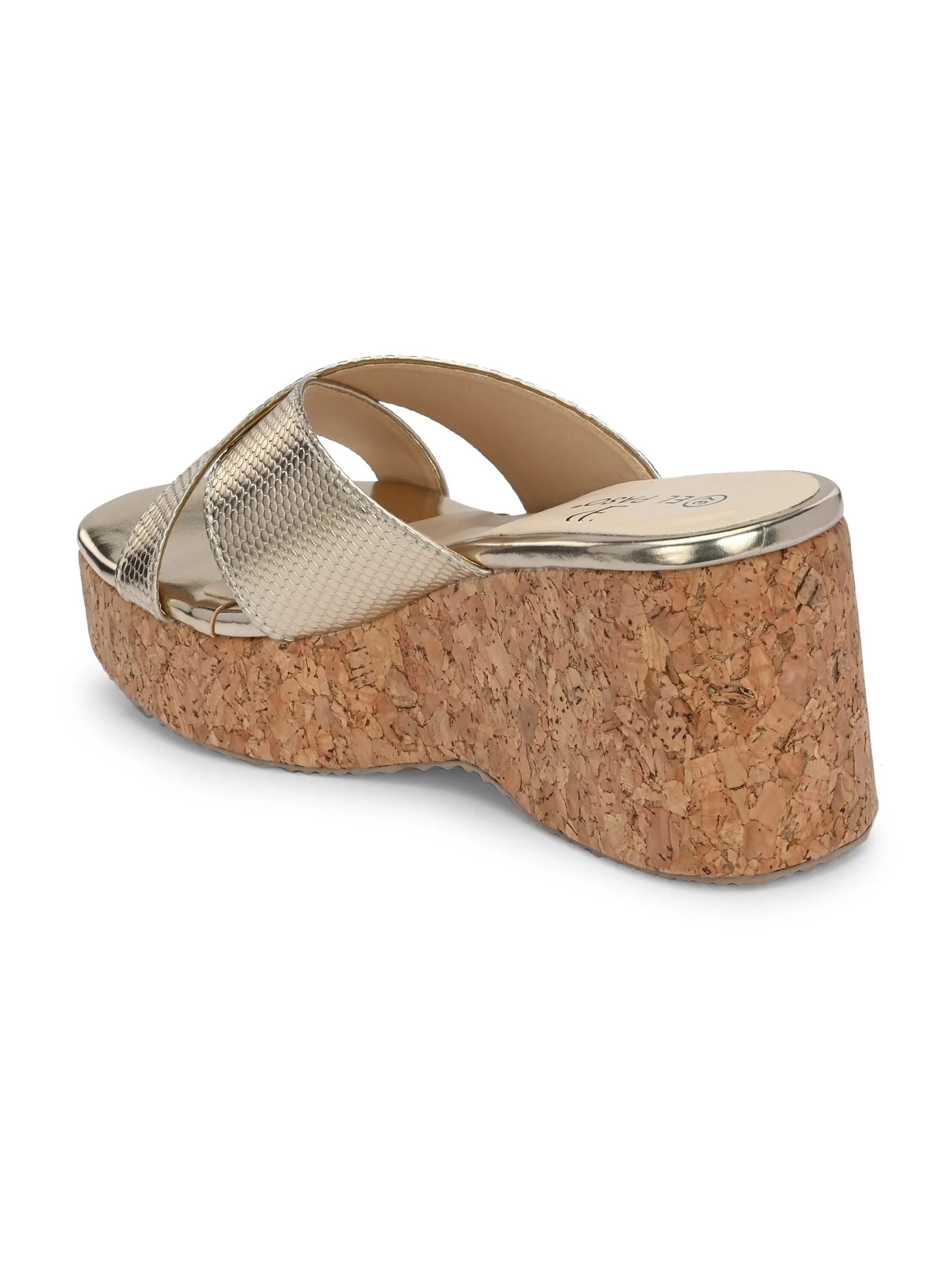 Gilded Harmony Platform For Women