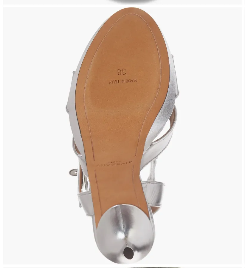 Givenchy Shark Tooth Platform Sandals