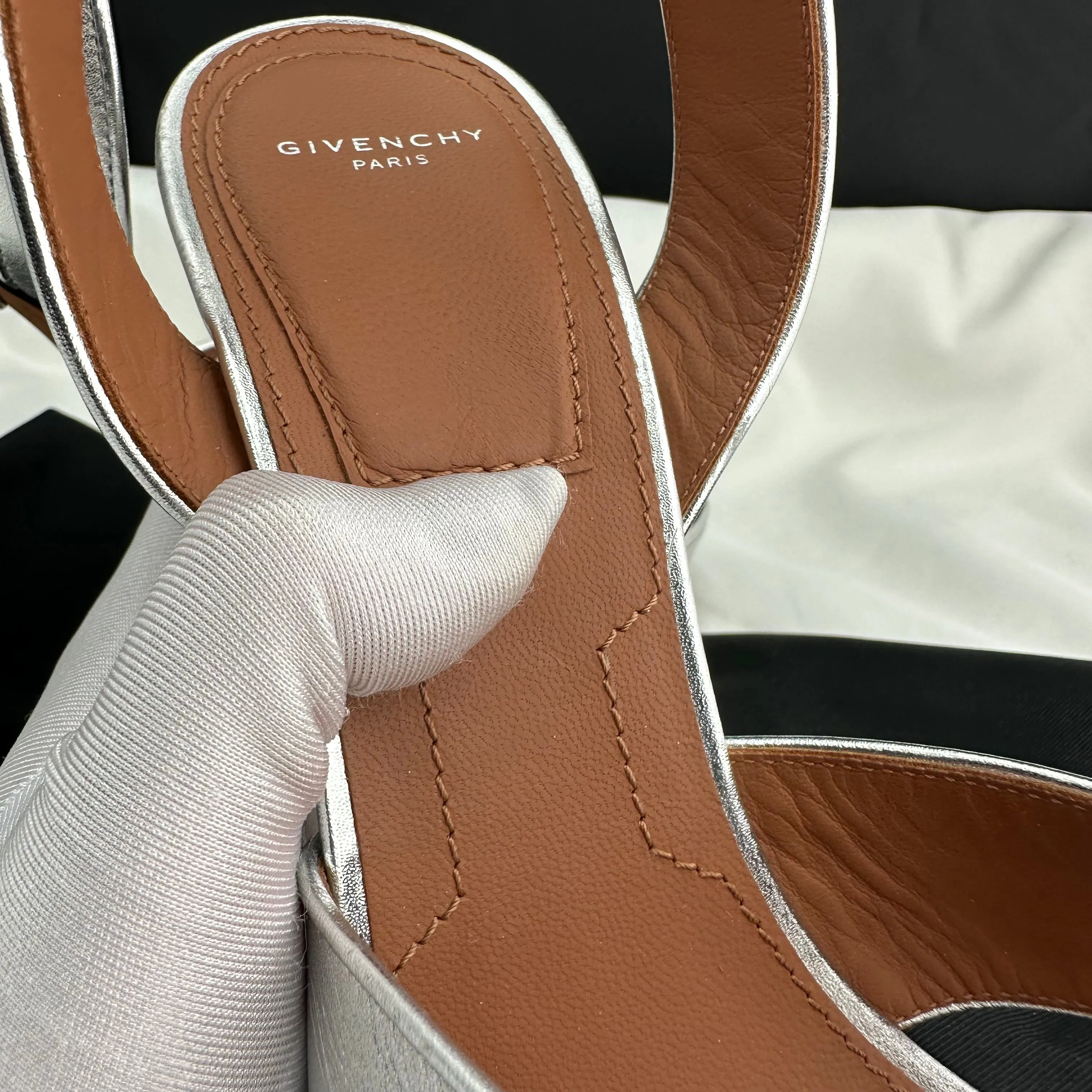 Givenchy Shark Tooth Platform Sandals
