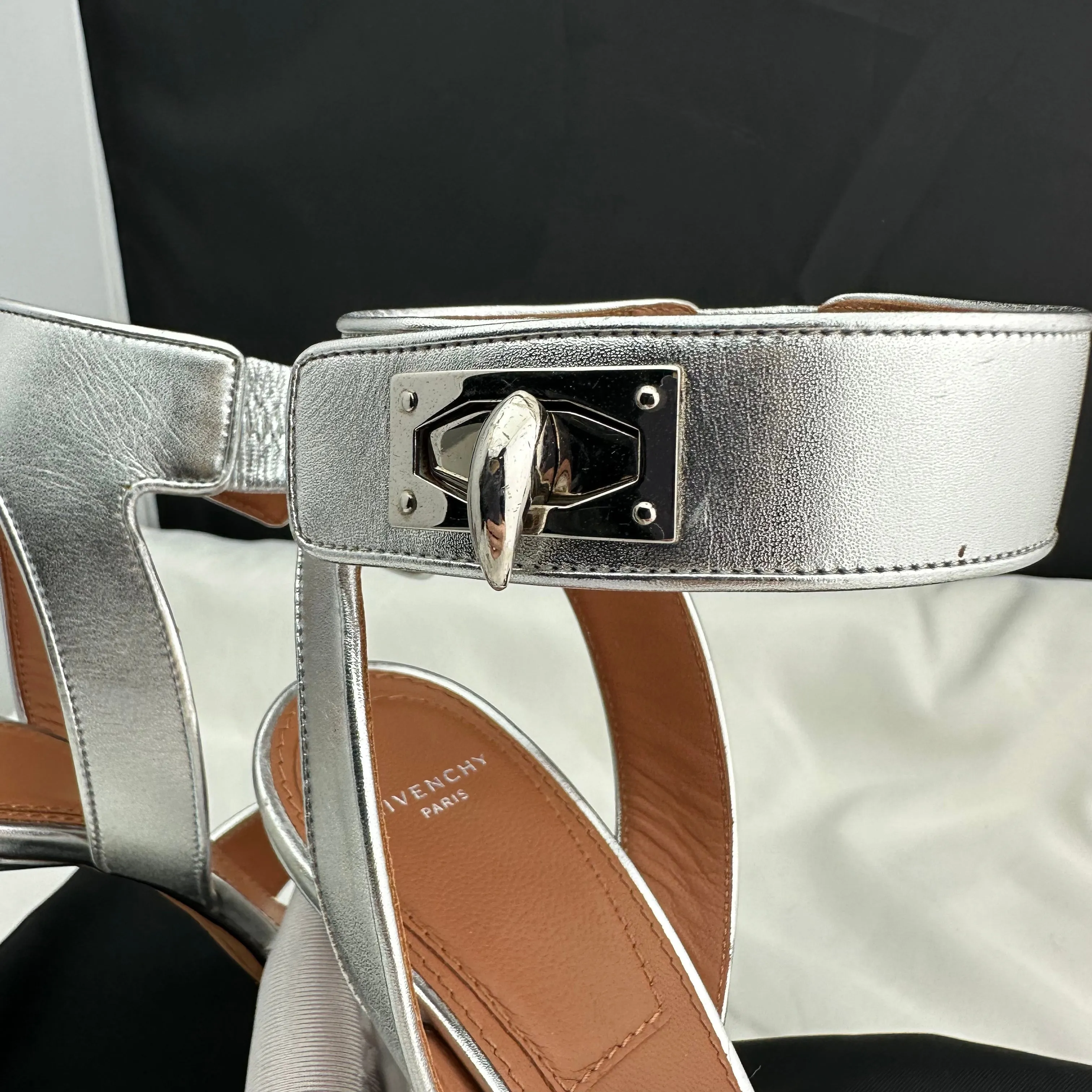Givenchy Shark Tooth Platform Sandals