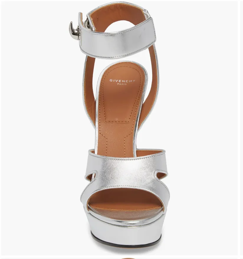 Givenchy Shark Tooth Platform Sandals