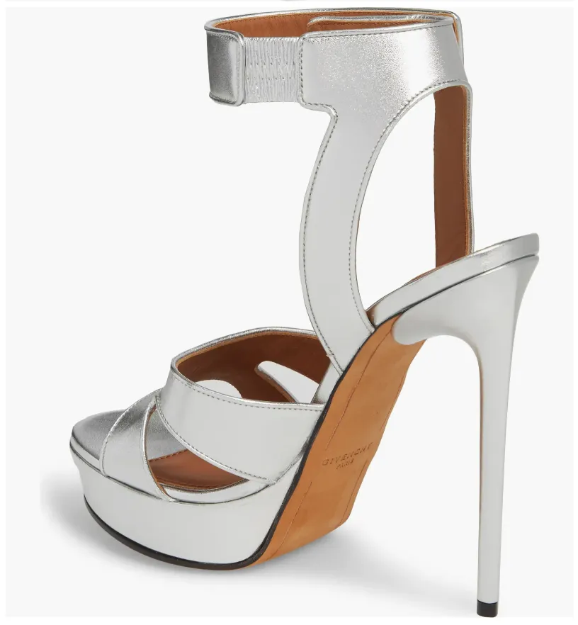 Givenchy Shark Tooth Platform Sandals