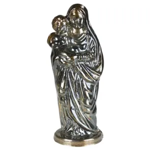 Glass Madonna & Child