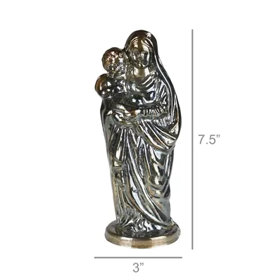 Glass Madonna & Child