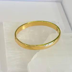 GOLD AVA HIGH POLISHED bangle
