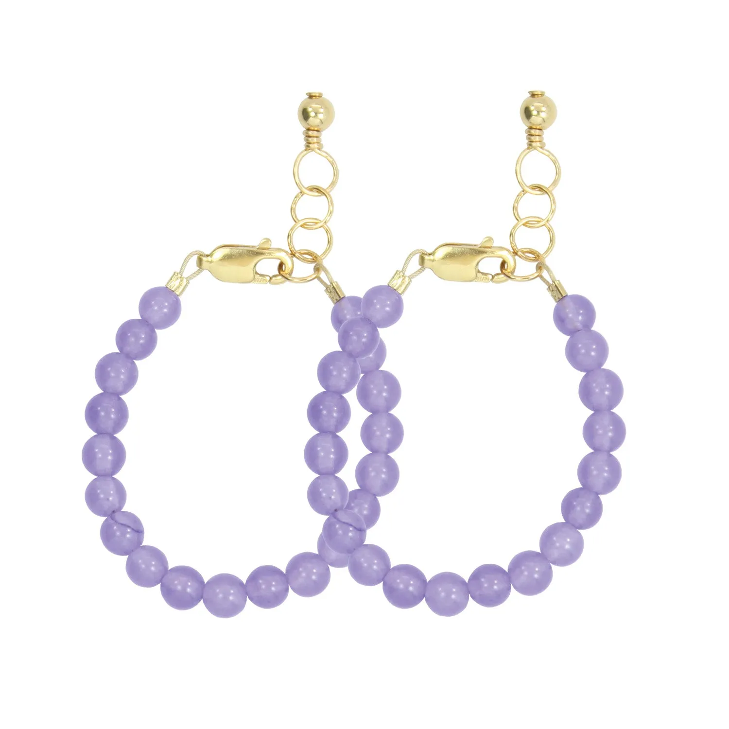Grape Mom   Mini Bracelet Set (4MM Beads)