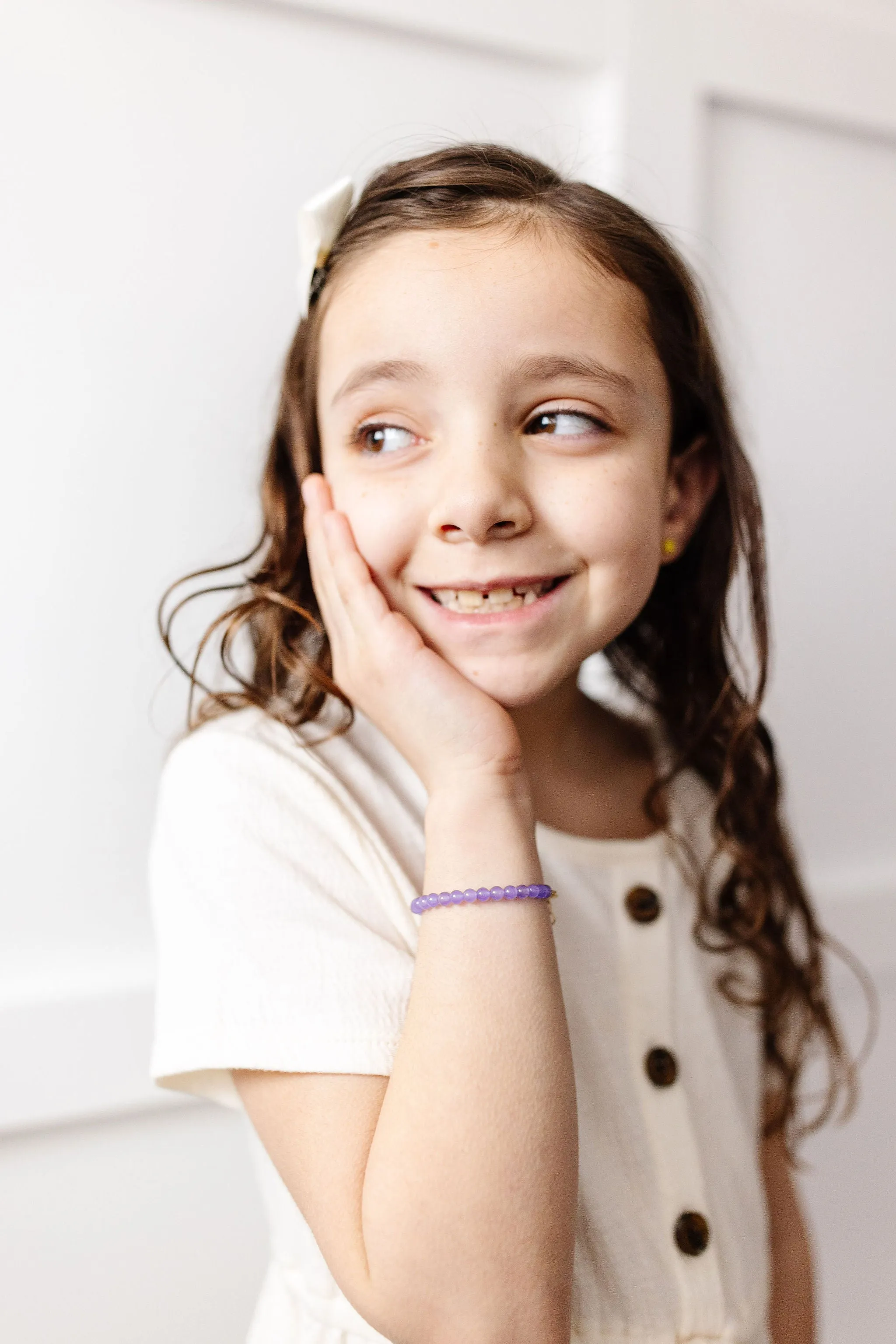 Grape Mom   Mini Bracelet Set (4MM Beads)