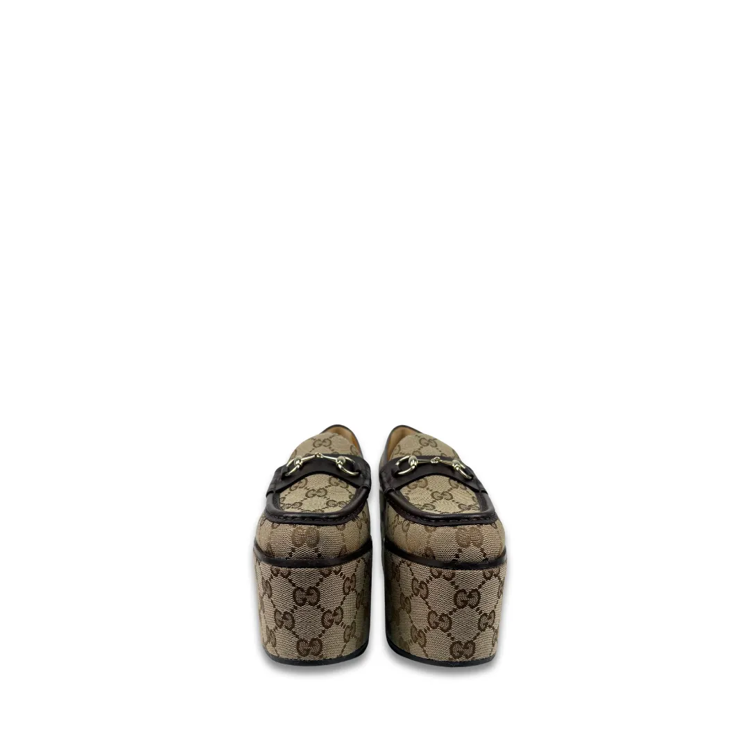 Gucci Horsebit Platform Loafer - Size 38
