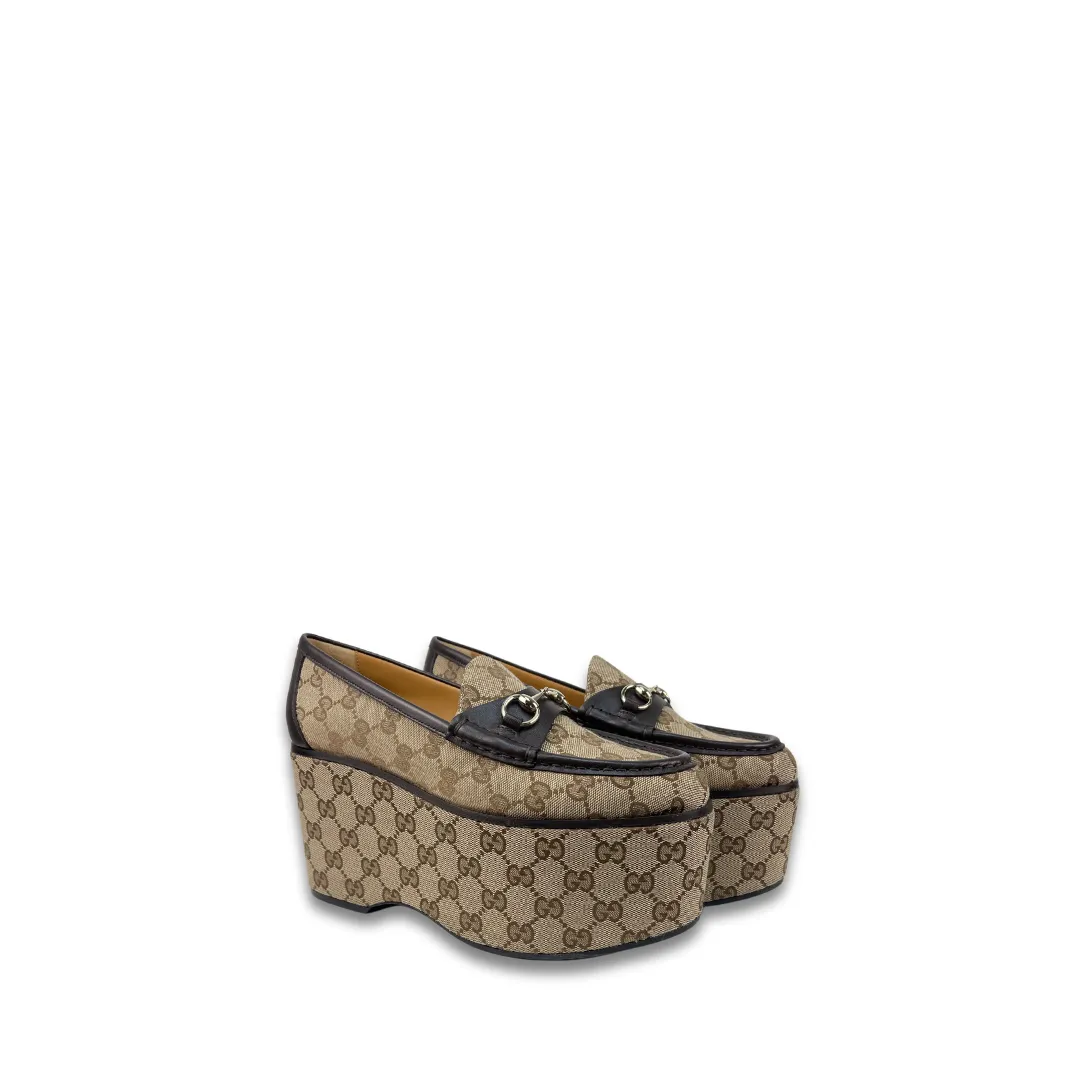 Gucci Horsebit Platform Loafer - Size 38