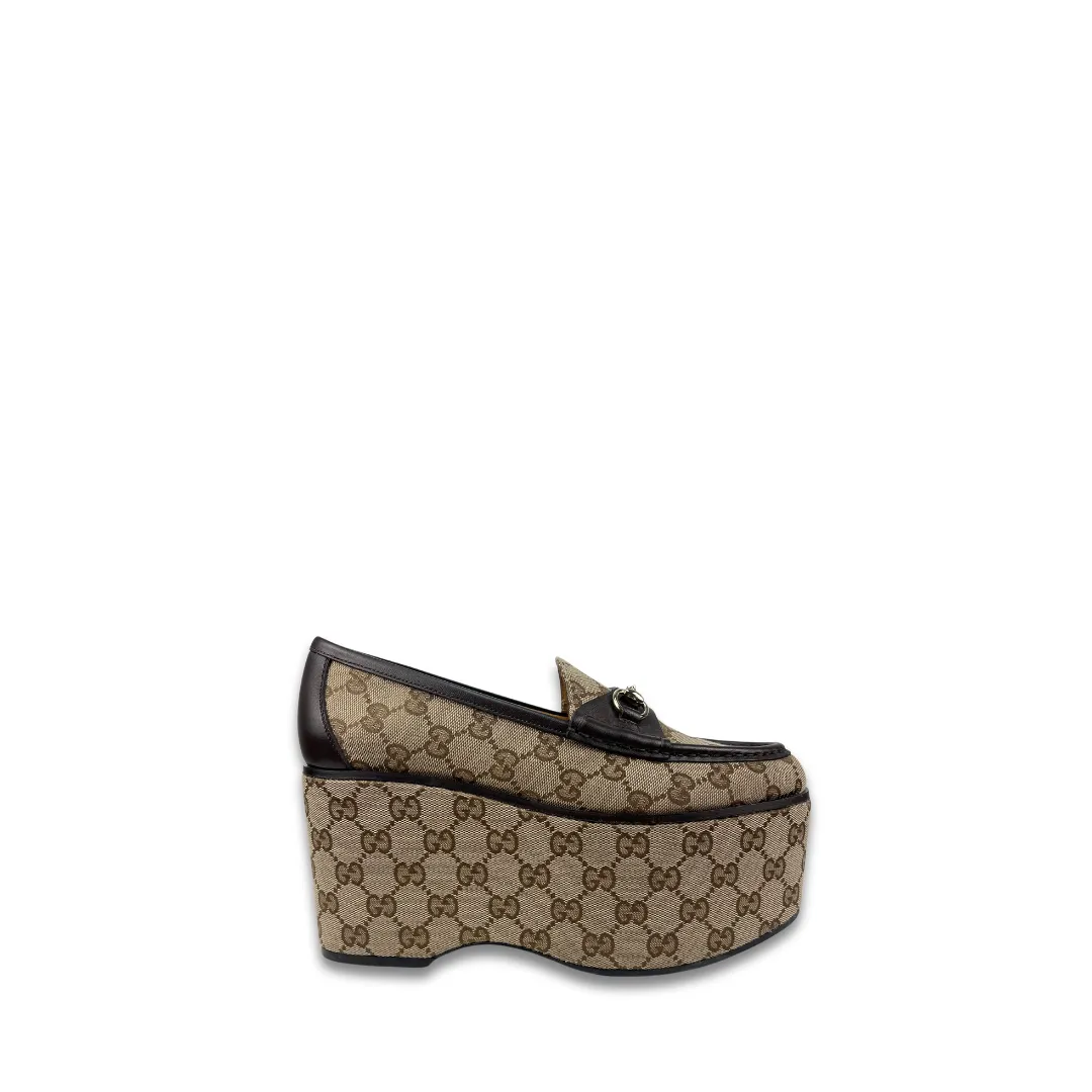 Gucci Horsebit Platform Loafer - Size 38