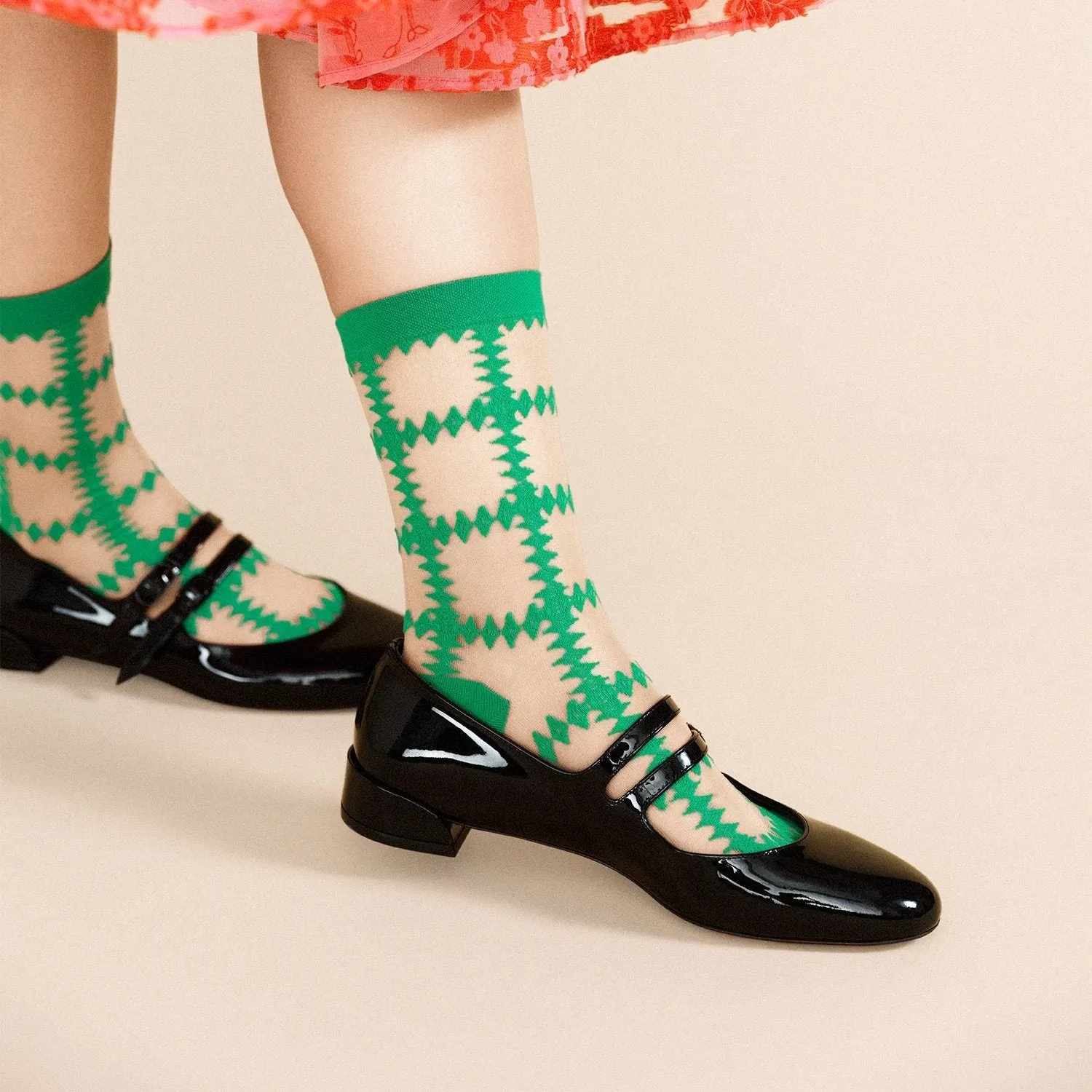 Hansel from Basel Crochet Square - Green