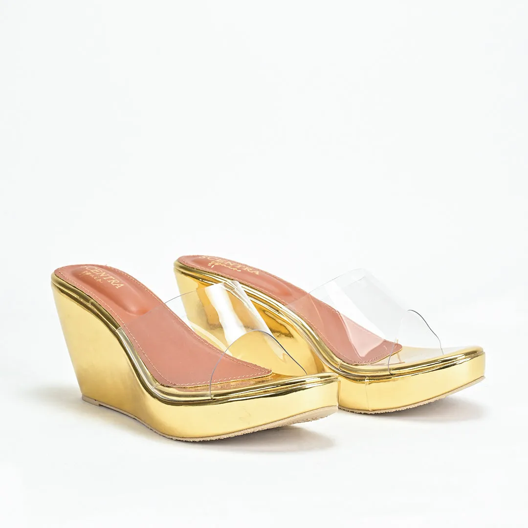 Harper Chrome Wedges
