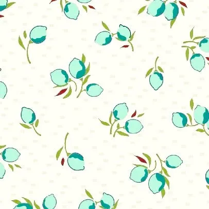 Hello Jane Fruit in Aqua