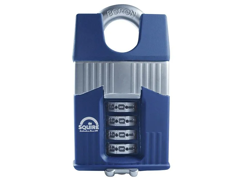 Henry Squire Warrior High-Security Closed Shackle Combination Padlock 45Mm