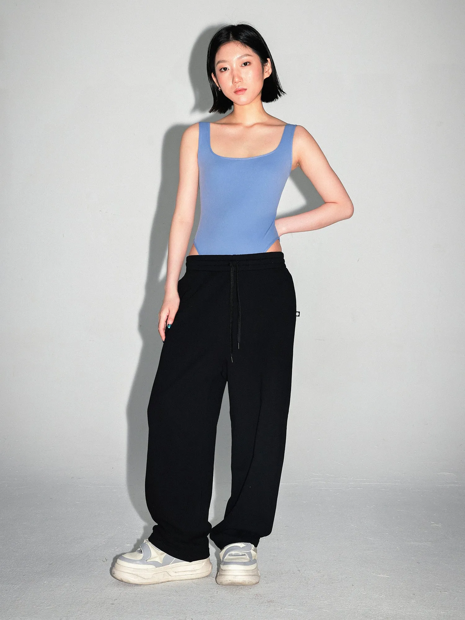 HIGH-CUT BASIC TANK BODYSUIT