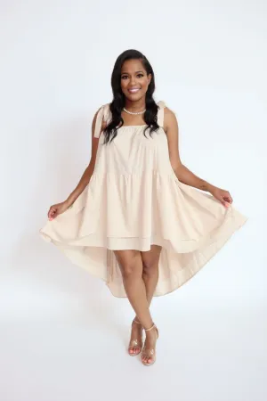 High-Low Double Layer Dress