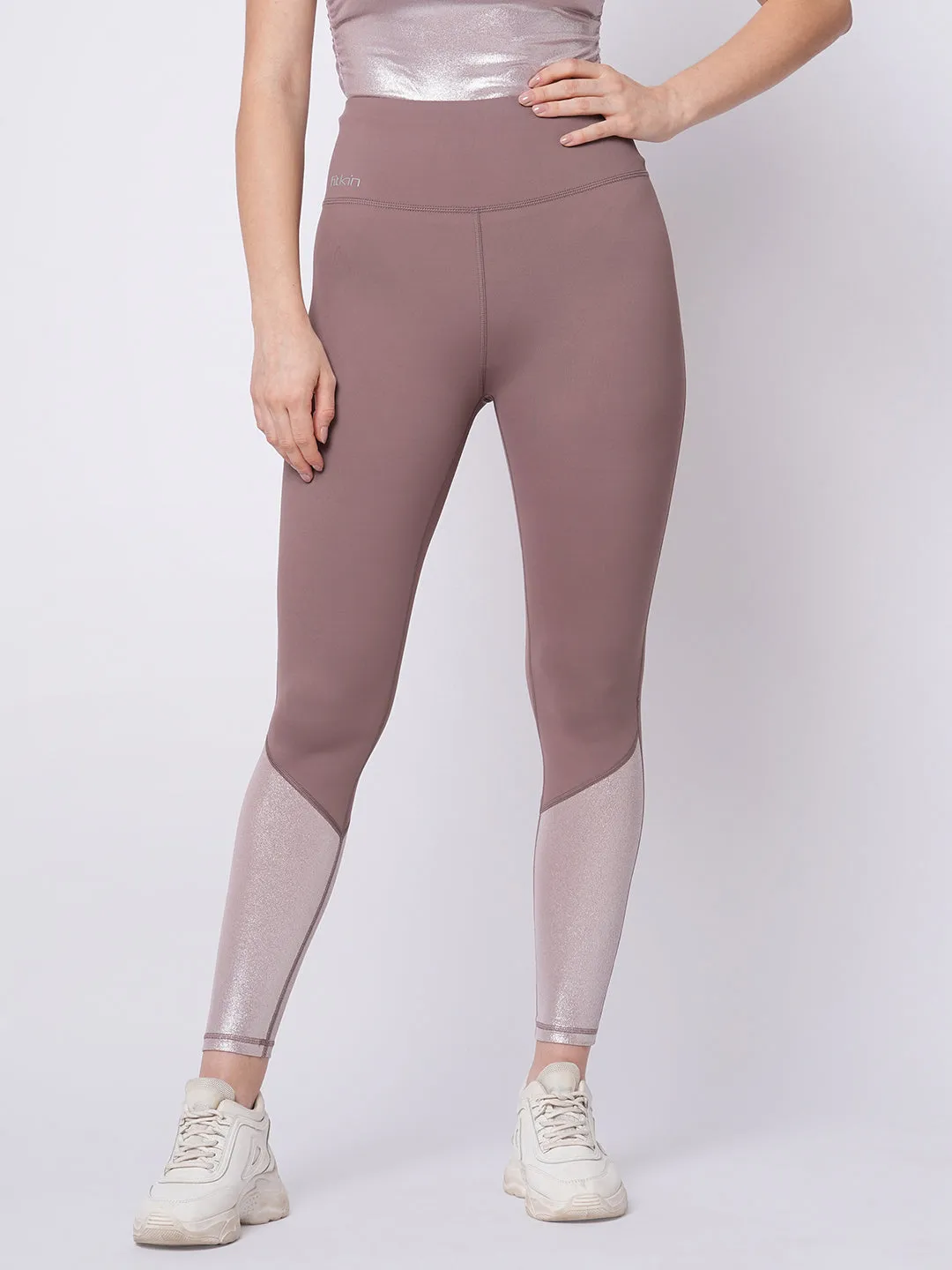 High waisted pure luxe pink tights