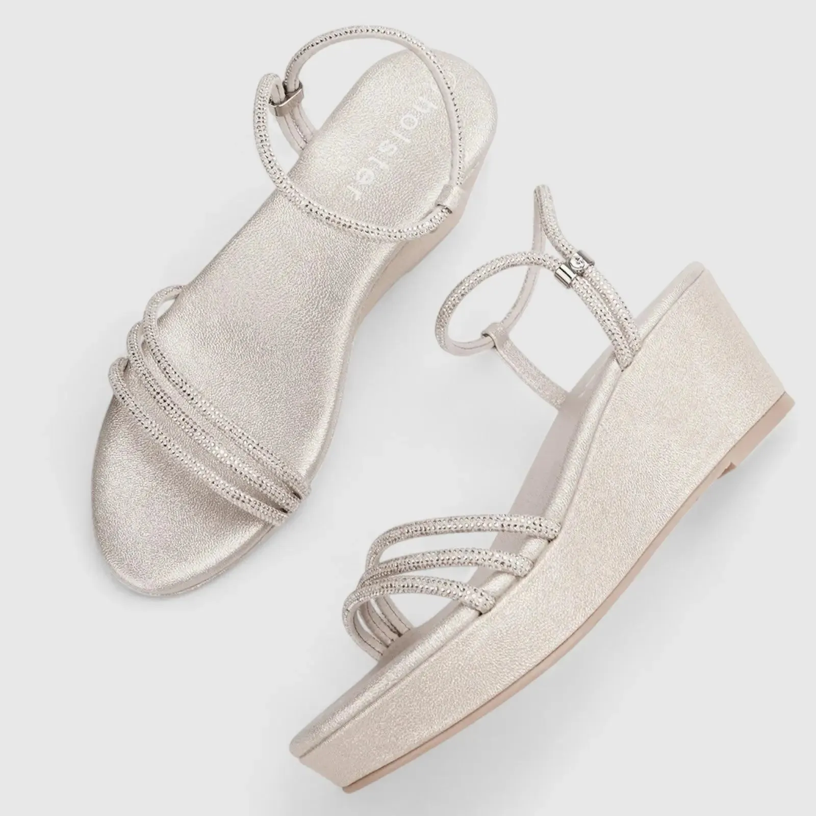 Holster Revel  Wedge Sandal Gold HST468