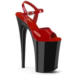 INFINITY-909  Red Patent/Black