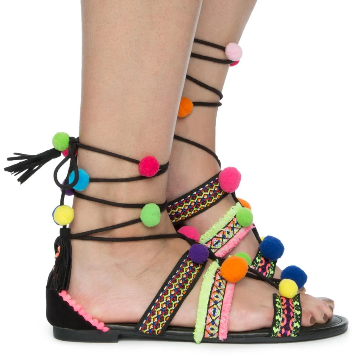 Inspire-51 Sandal BLACK