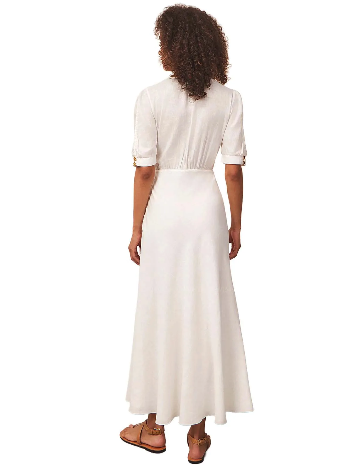 Irida Detail Midi Dress