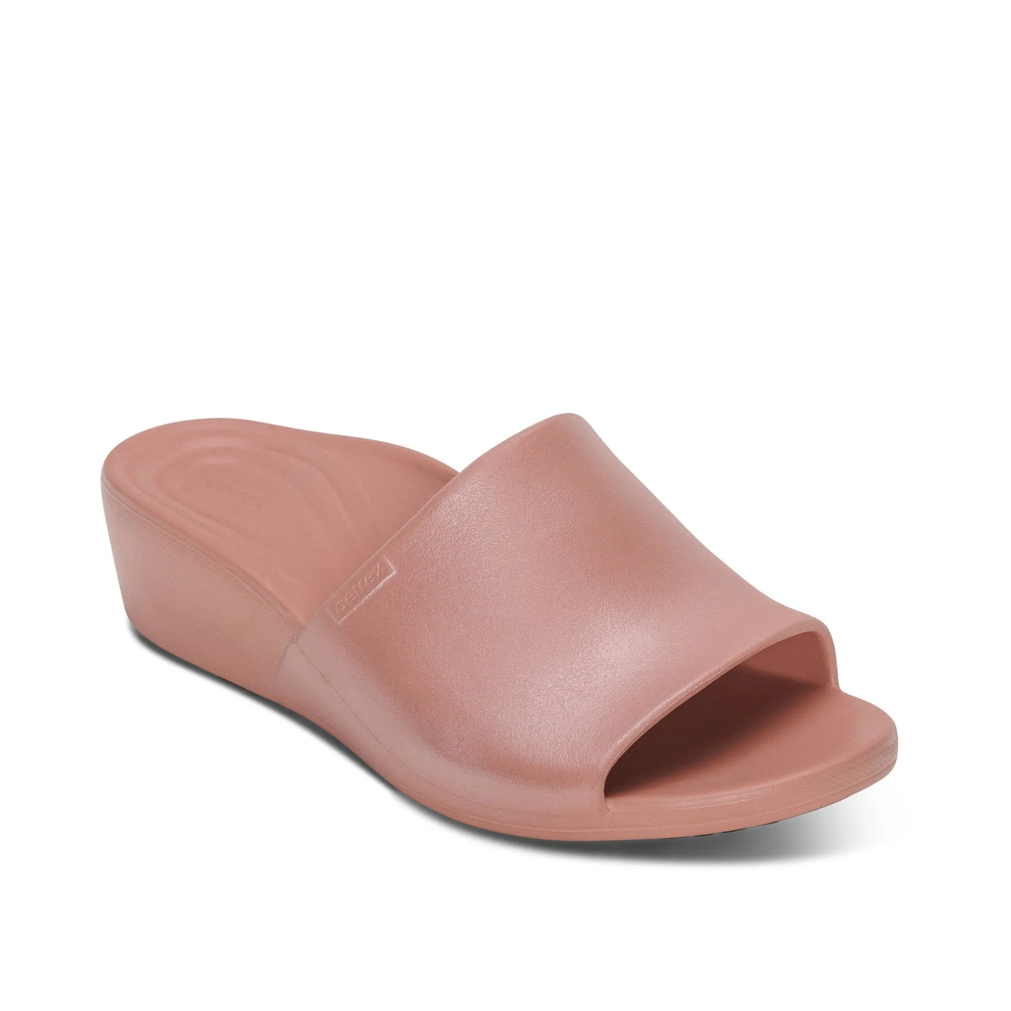 Jamie Wedge Womens Blush Shimmer