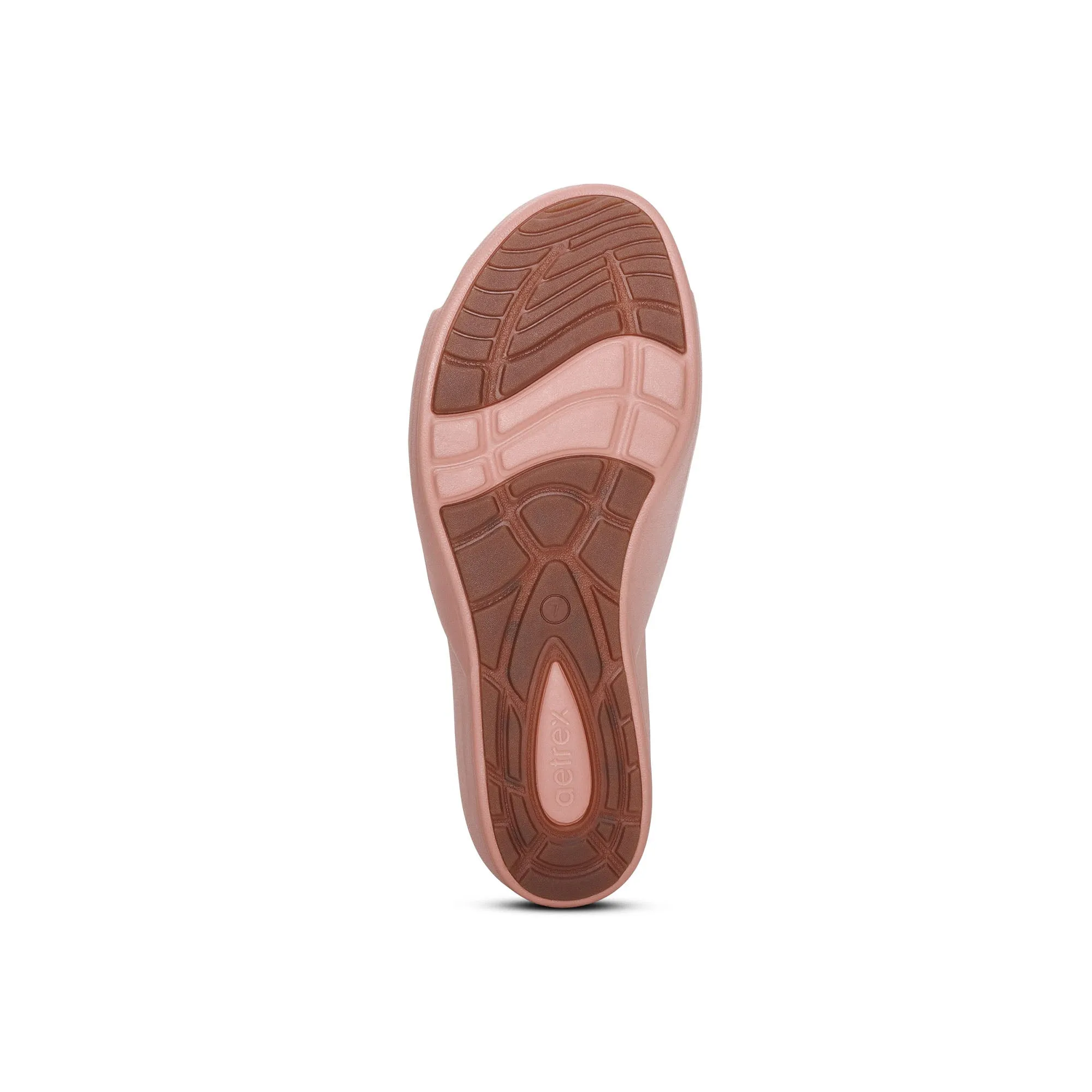 Jamie Wedge Womens Blush Shimmer