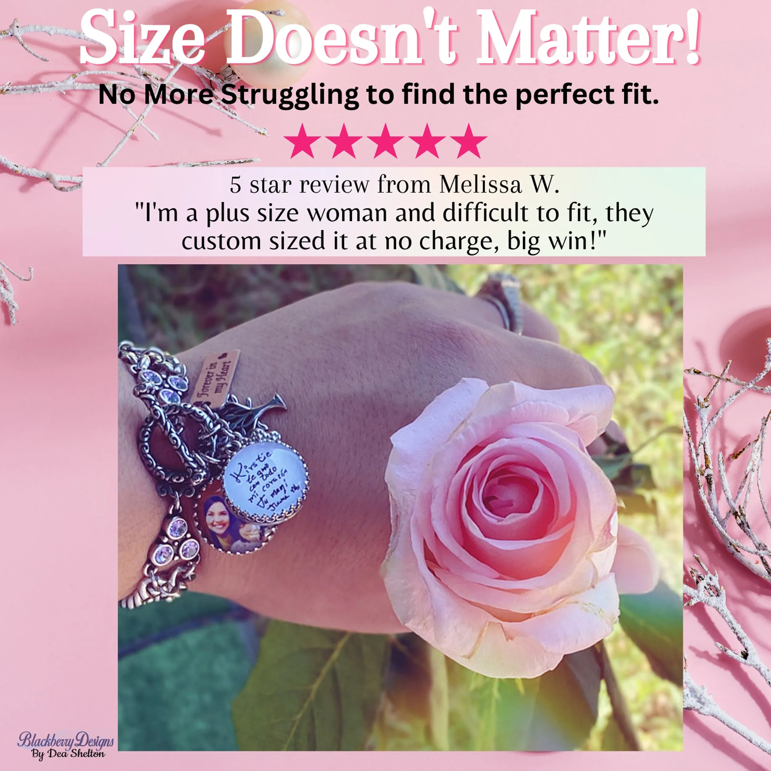 Jane Austen charm bracelet
