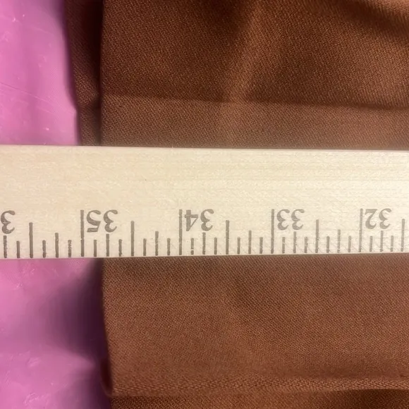 Jane justin mocha vintage caramel pleated wool midi skirt academia old money