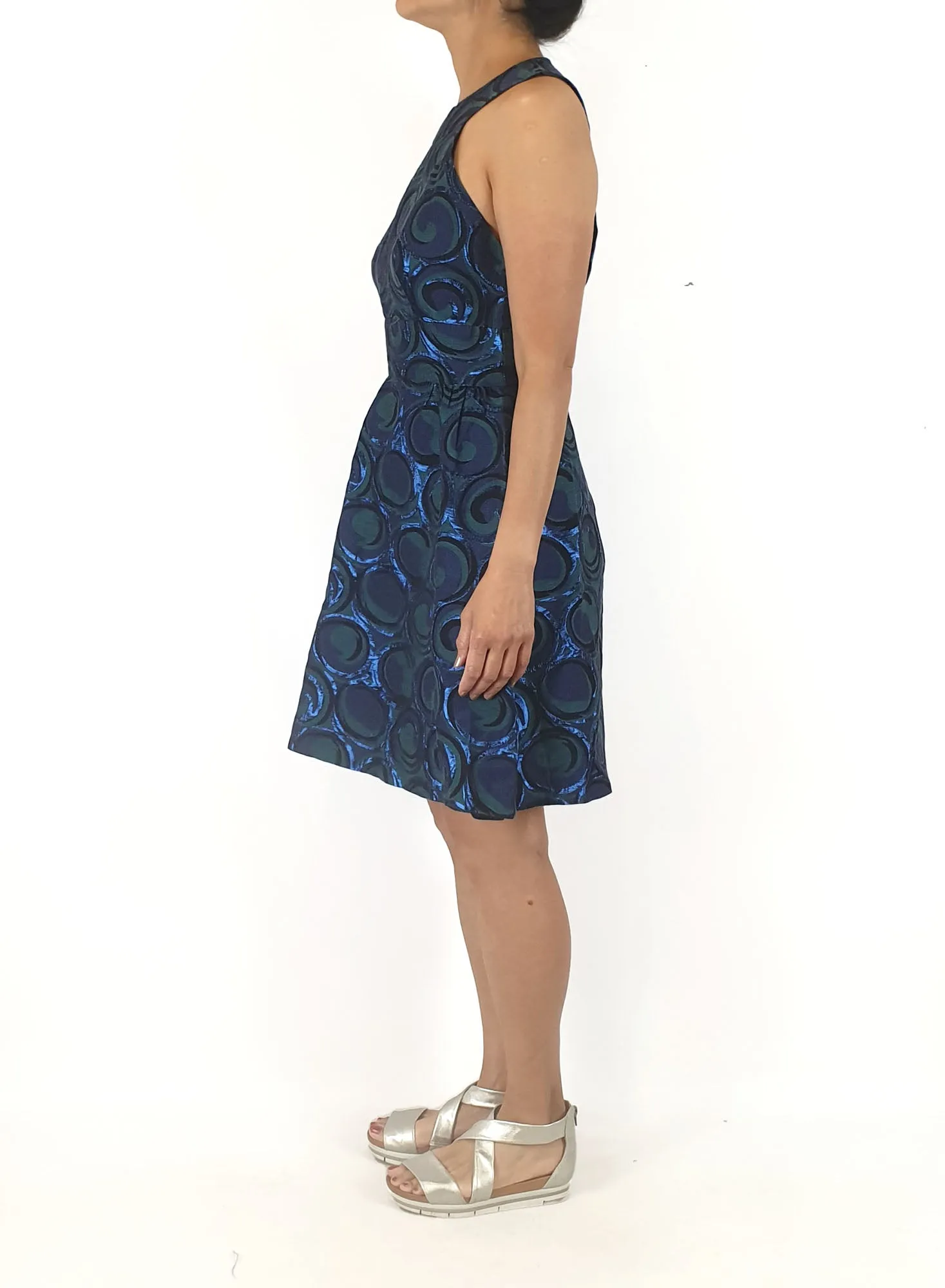Jayden Banshan blue dress size 12 (best fits 10-small 12)