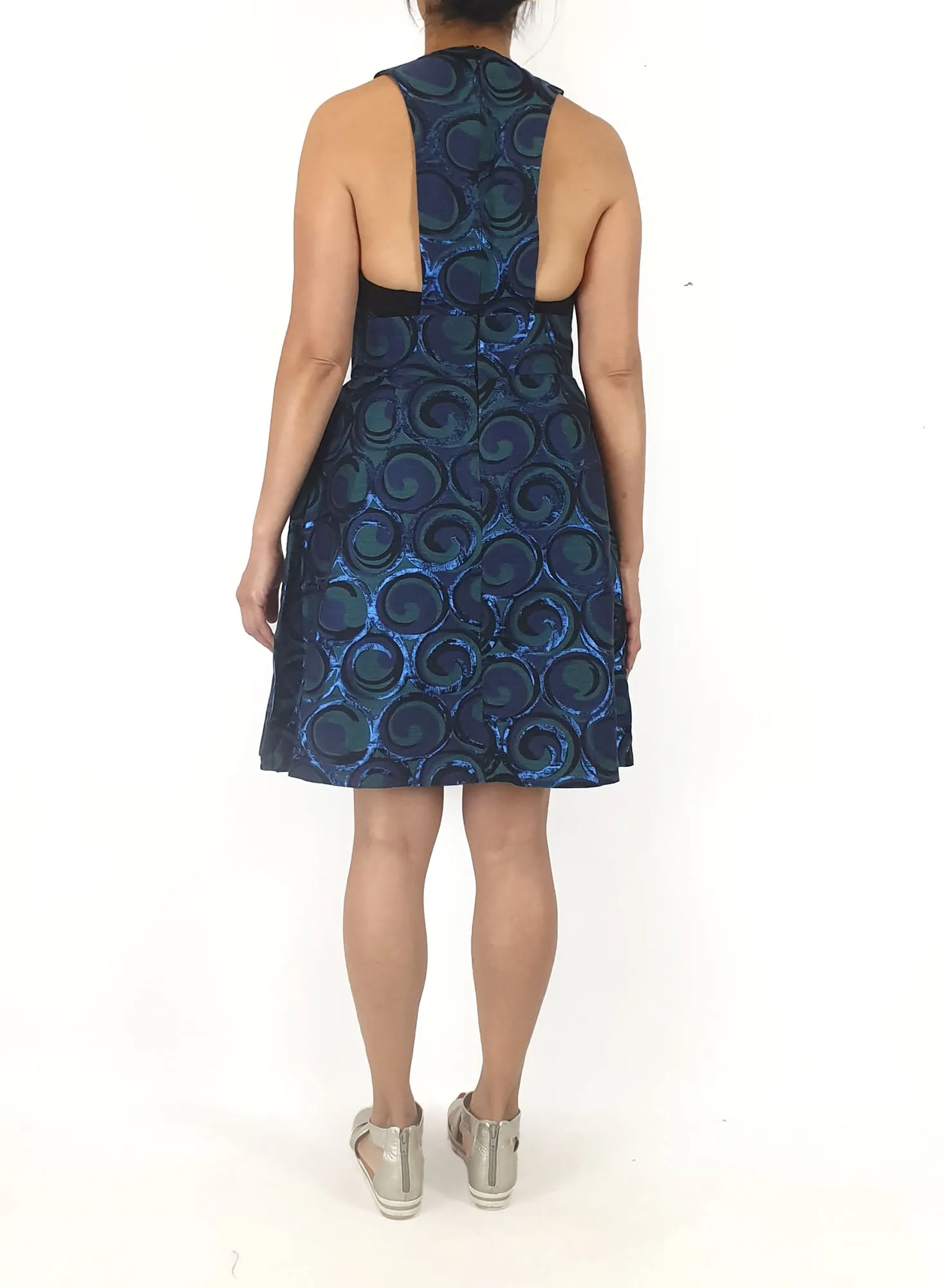 Jayden Banshan blue dress size 12 (best fits 10-small 12)