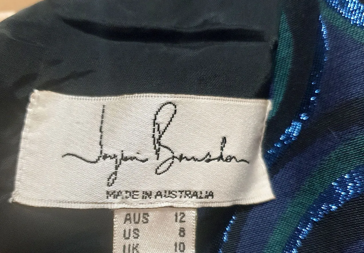 Jayden Banshan blue dress size 12 (best fits 10-small 12)
