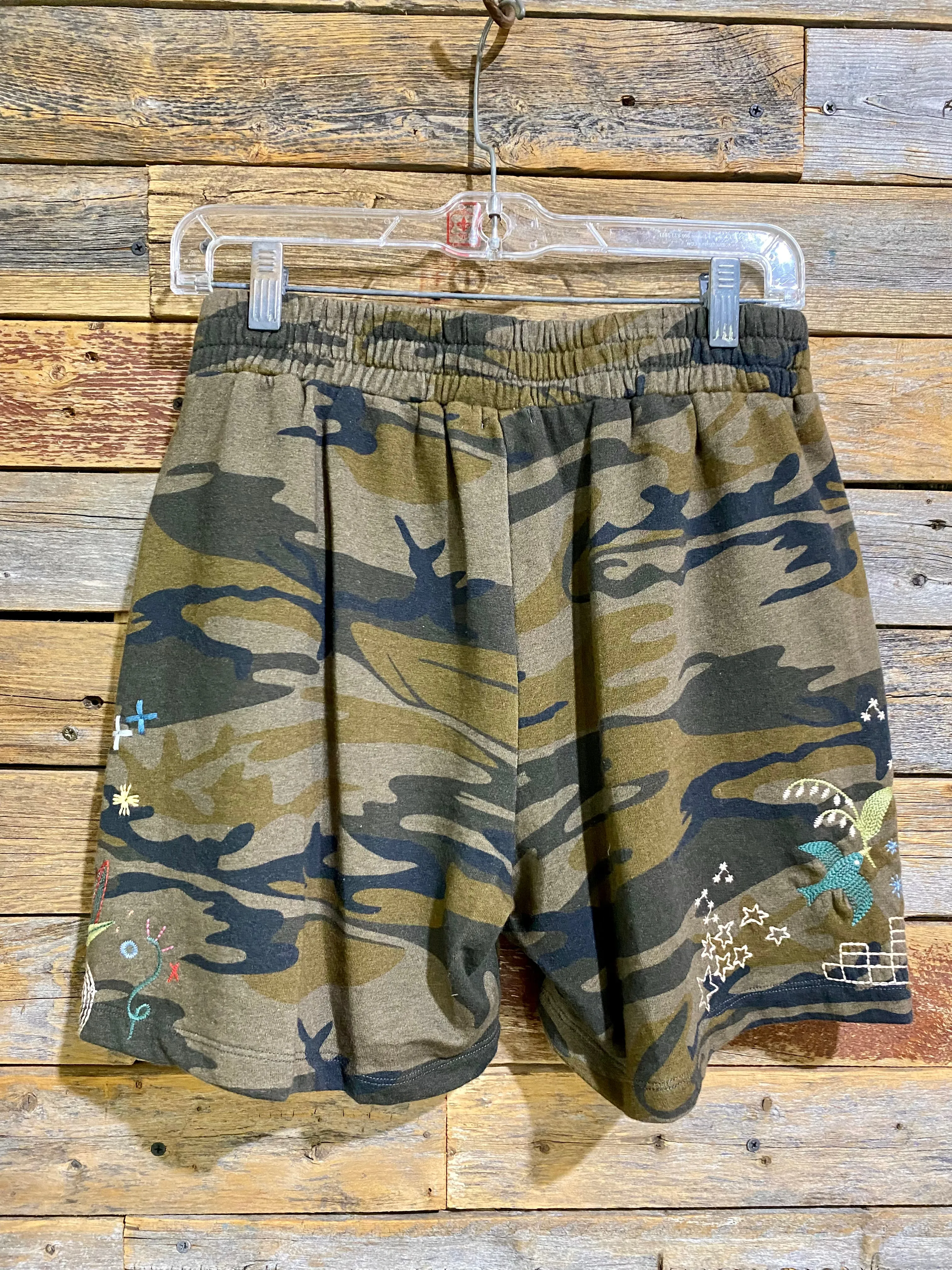 Johnny Was Cleo French Terry Short - Camo