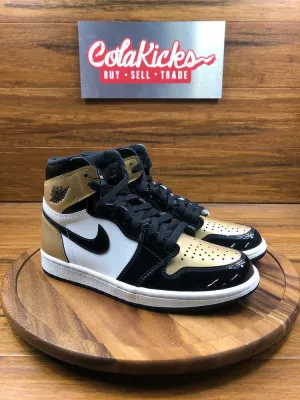 Jordan 1 Retro High NRG Patent Gold Toe
