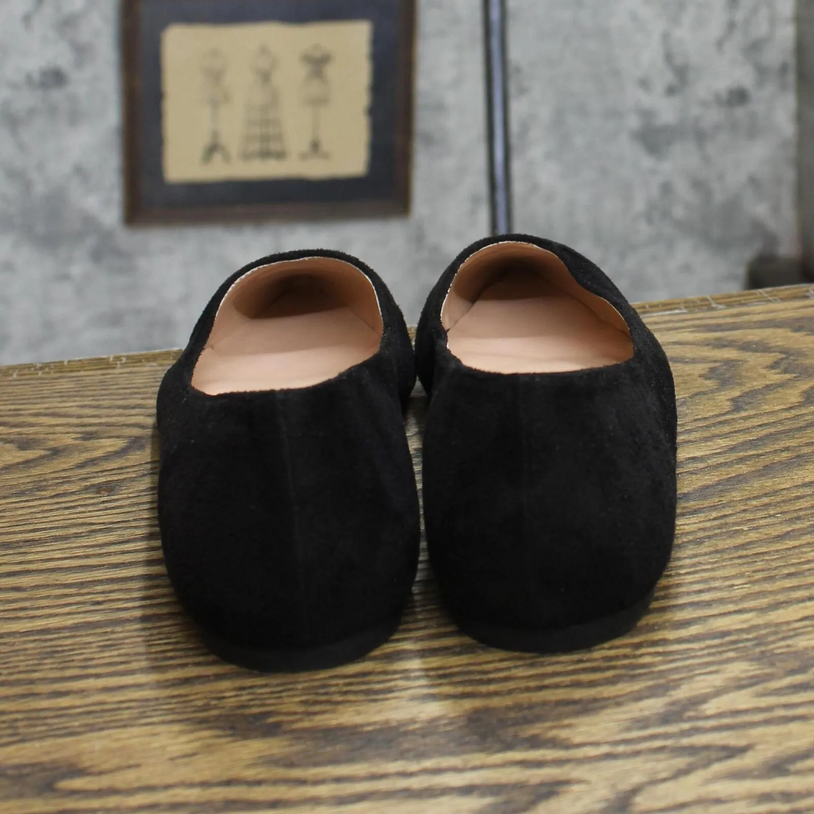 Journee Collection Winslo Womens Pointed Flats WINSLO-BLK Black 10M
