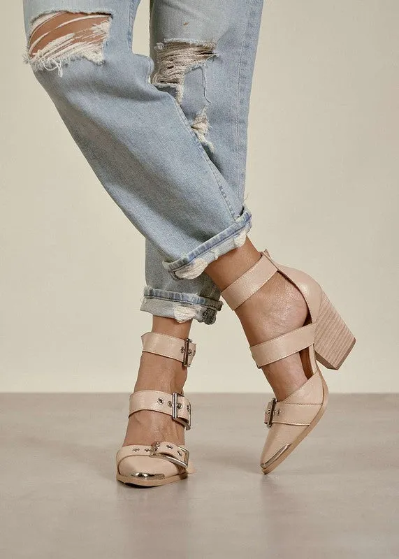 Katie Heels - Beige