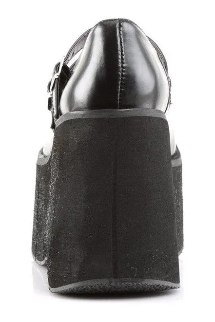 KERA-08 Lolita | Black Faux Leather