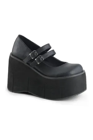 KERA-08 Lolita | Black Faux Leather