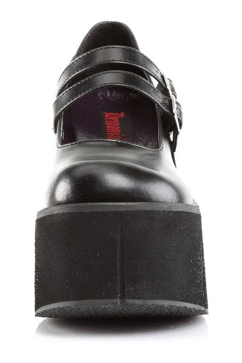 KERA-08 Lolita | Black Faux Leather