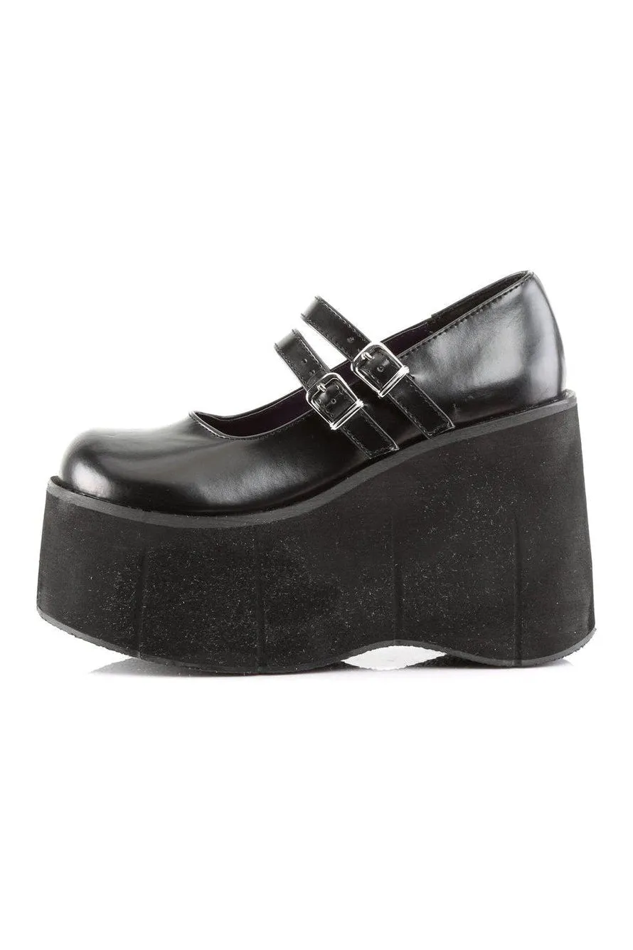 KERA-08 Lolita | Black Faux Leather