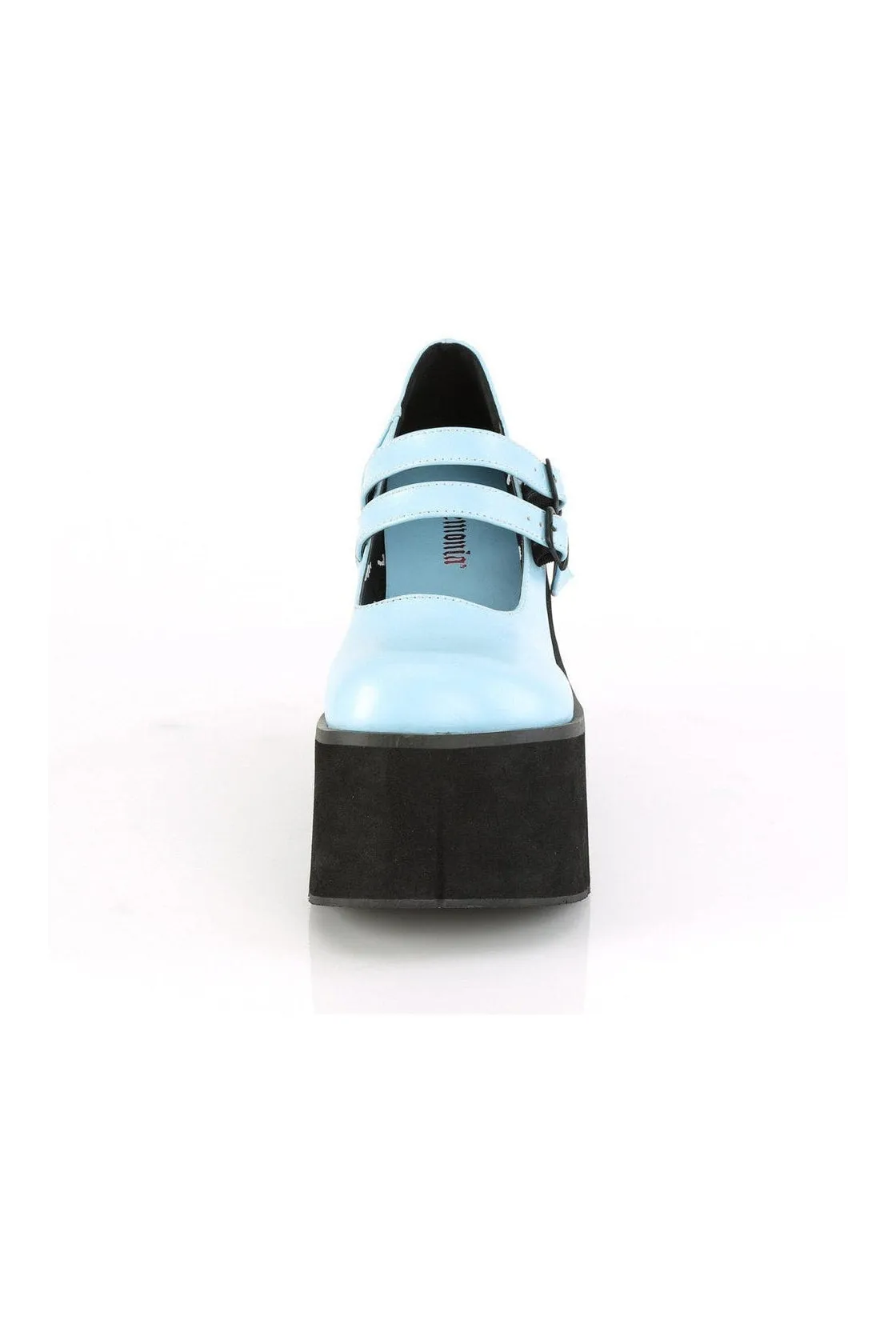 KERA-08 Mary Jane | Blue Faux Leather